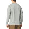 image:imagebaleaf Mens Sun Protection Shirts UV SPF UPF 50 Long Sleeve Rash Guard Fishing Running Quick Dry Lightweight01gray