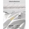 image:imagebaleaf Womens 2025 17 Swim Skirt Bottoms High Waisted Modest Bathing Suit Skirt Tummy Control Swim BottomsWhite