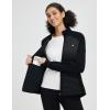 image:imagebaleaf Womens Cycling Puffer Jacket Winter Warm Lightweight Insulated Hiking Jackets Zip Pockets Running SkiingBlack