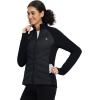 image:imagebaleaf Womens Cycling Puffer Jacket Winter Warm Lightweight Insulated Hiking Jackets Zip Pockets Running SkiingBlack
