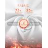image:imagebaleaf Womens Fleece Jacket for Running Zip Up Jackets Cold Weather Gear Workout Bbl Tights YogaWhite
