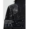 image:imagebaleaf Womens Rain Jackets Waterproof Lightweight Packable Windbreaker Hooded 14 Zip Raincoats for OutdoorBlack