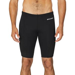 image:imagebaleaf Mens Swimsuit Swim Jammers Athletic Training Swimwear Durable Team Lap Swimming Racing CompetitionBlack
