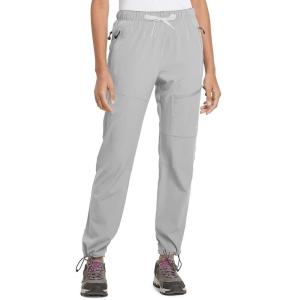 image:imagebaleaf Womens Hiking Pants Quick Dry Lightweight Water Resistant Elastic Waist Cargo Pants for All Seasons29glacier Gray