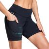 image:imagebaleaf 4D Padded Bike Shorts Women Cycling Underwear Gel Padding PocketsBlack