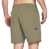 image:imagebaleaf Mens 7 Casual Shorts for Summer Elastic Waist Quick Dry Lightweight Short with Cargo Hiking FishingSage