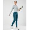 image:imagebaleaf Winter Clothing Women Leggings Fleece Lined Tights Thermal Warm Thick Cold Weather Gear 1 PocketsUtility Blue