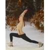 image:imagebaleaf Winter Clothing Women Leggings Fleece Lined Tights Thermal Warm Thick Cold Weather Gear 1 PocketsUtility Blue