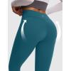 image:imagebaleaf Winter Clothing Women Leggings Fleece Lined Tights Thermal Warm Thick Cold Weather Gear 1 PocketsUtility Blue