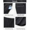 image:imagebaleaf Womens 17 Capri Pants Lighweight Cargo Capris Quick Dry Zipper Pockets Hiking Biking Casual Outdoor17inblack