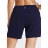 image:imagebaleaf Womens 3 5 7 Quick Dry High Waisted Swim Board Shorts UPF 50 Swimsuit Bottom Trunks with LinerNavy Blue