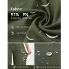 image:imagebaleaf Womens Capri Pants Wide Leg Plus Size UPF50 Lightweight Quick Dry Pants Casual Loose Sweatpants Hiking Walking17 Capris  Dark Army Green
