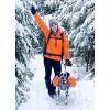 image:imagebaleaf Womens Fleece Lined Pants Winter Thermal Warm Bootcut Flare Leggings Hiking Yoga Pants with Zip Pockets Cold WeatherBlack
