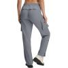 image:imagebaleaf Womens Hiking Pants Water Resistant Quick Dry SPF Tactical Cargo with 5 Pockets Lightweight Breathable Ripstop UPF 50Dark Gray