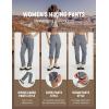 image:imagebaleaf Womens Hiking Pants Water Resistant Quick Dry SPF Tactical Cargo with 5 Pockets Lightweight Breathable Ripstop UPF 50Dark Gray