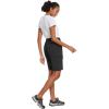 image:imagebaleaf Womens Long Hiking Bermuda Shorts Quick Dry Summer Golf Shorts Lightweight with Pockets UPF 50 for Camping Work1black