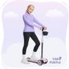 image:imagebaleaf Fleece Girls Jacket Zip Up Fall Jackets Kids Equestrian Riding Shirts Thermal Athletic Sweatshirts WarmPurple