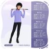 image:imagebaleaf Fleece Girls Jacket Zip Up Fall Jackets Kids Equestrian Riding Shirts Thermal Athletic Sweatshirts WarmPurple