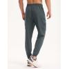 image:imagebaleaf Mens Hiking Pants Lightweight Quick Dry Joggers with Pockets Cargo Pants Water Resistant Breathable JoggerDark Gray