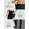 image:imagebaleaf Womens Bike Pants 4D Padded Cycling Tights High Waisted Bicycle Clothes Pockets Biking Apparel UPF 5001blackGreen