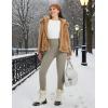 image:imagebaleaf Womens Thick Fleece Lined Leggings Winter Snow Pants Warm Thermal High Waisted Ski LeggingBlack