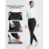image:imagebaleaf Womens Thick Fleece Lined Leggings Winter Snow Pants Warm Thermal High Waisted Ski LeggingBlack