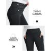 image:imagebaleaf Womens Thick Fleece Lined Leggings Winter Snow Pants Warm Thermal High Waisted Ski LeggingBlack