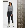 image:imagebaleaf Womens Thick Fleece Lined Leggings Winter Snow Pants Warm Thermal High Waisted Ski LeggingBlack