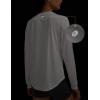image:imagebaleaf Womens Sun Shirts UPF50 Long Sleeve Workout Tops Running Athletic Lightweight Quick DryUltra White