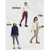 image:imagebaleaf Womens Fleece Lined Leggings 4 Pockets Warm Thermal Winter Insulated Petite Pants Snow Cold GearGrey