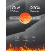 image:imagebaleaf Womens Fleece Lined Leggings 4 Pockets Warm Thermal Winter Insulated Petite Pants Snow Cold GearGrey