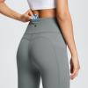 image:imagebaleaf Womens Leggings with Pockets Black Tummy Control Workout High Waisted Athletic 78 Ultra Soft Gym Yoga Ankle PantsGray