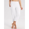 image:imagebaleaf Womens 21 Capri Pants with Pockets High Waist  Tummy Control Yoga Leggings for Summer WorkoutWhite