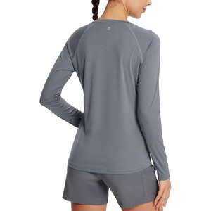 image:imagebaleaf Womens Soft Athletic TShirt03heather Light Grey