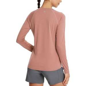 image:imagebaleaf Womens Soft Athletic TShirt05heather Orange Red