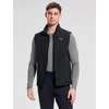 image:imagebaleaf Mens Golf Vest Fleece Lined Softshell Sleeveless Jacket Water Resistant Cold Weather Running Gear Winter PocketsBlack