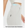 image:imagebaleaf Womens Ankle Barrel Pants Stretch Travel Pants Petite Work Pants Casual Slacks with PocketsStar White