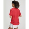 image:imagebaleaf Womens UPF 50 Sun Protection Shirt Quick Dry Lightweight UV Shirt Short Sleeve for Running Hiking Travel WorkoutRed