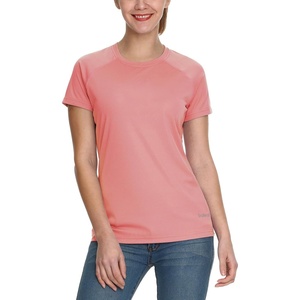 image:imagebaleaf Womens UPF 50 UV Protection Shirts Short Sleeve TShirts SPF Sun Shirts Quick Dry Outdoor Performance Tops Pink Size M
