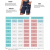 image:imagebaleaf Bermuda Shorts for Women Long Knee Length 10 with 3 Pockets  Soft Quick Dry Stretchy Moisture Wicking High Waisted Tummy Control Relaxed Fit Leg Athletic Running Workout CasualCotton Blend  Heather Gray