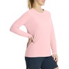 image:imagebaleaf Womens UPF 50 Sun Shirts Long Sleeve Stretchy Quick Dry  Lightweight Rash Guard UPF 50 Sun Protection Breathable Comfort material for Hking Workout Excellent for hot weatherA01seashell Pink