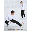 image:imagebaleaf Mens Fleece Lined Pants Winter Thermal Waterproof with 3 PocketsBlack