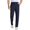 image:imagebaleaf Mens Fleece Lined Pants Winter Thermal Waterproof with 3 PocketsNavy Blue
