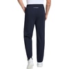 image:imagebaleaf Mens Fleece Lined Pants Winter Thermal Waterproof with 3 PocketsNavy Blue