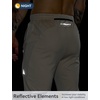 image:imagebaleaf Mens Fleece Lined Pants Winter Thermal Waterproof with 3 PocketsPale Khaki
