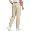 image:imagebaleaf Mens Fleece Lined Pants Winter Thermal Waterproof with 3 PocketsPale Khaki