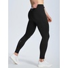 image:imagebaleaf Mens Fleece Lined Running Tights 360 Reflective Thermal LeggingsBlack