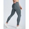 image:imagebaleaf Mens Fleece Lined Running Tights 360 Reflective Thermal LeggingsDark Gray