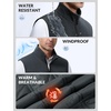 image:imagebaleaf Mens Puffer Vest Golf Outerwear Winter Packable Lightweight WarmGrey
