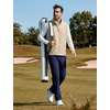 image:imagebaleaf Mens Puffer Vest Golf Outerwear Winter Packable Lightweight WarmKhaki